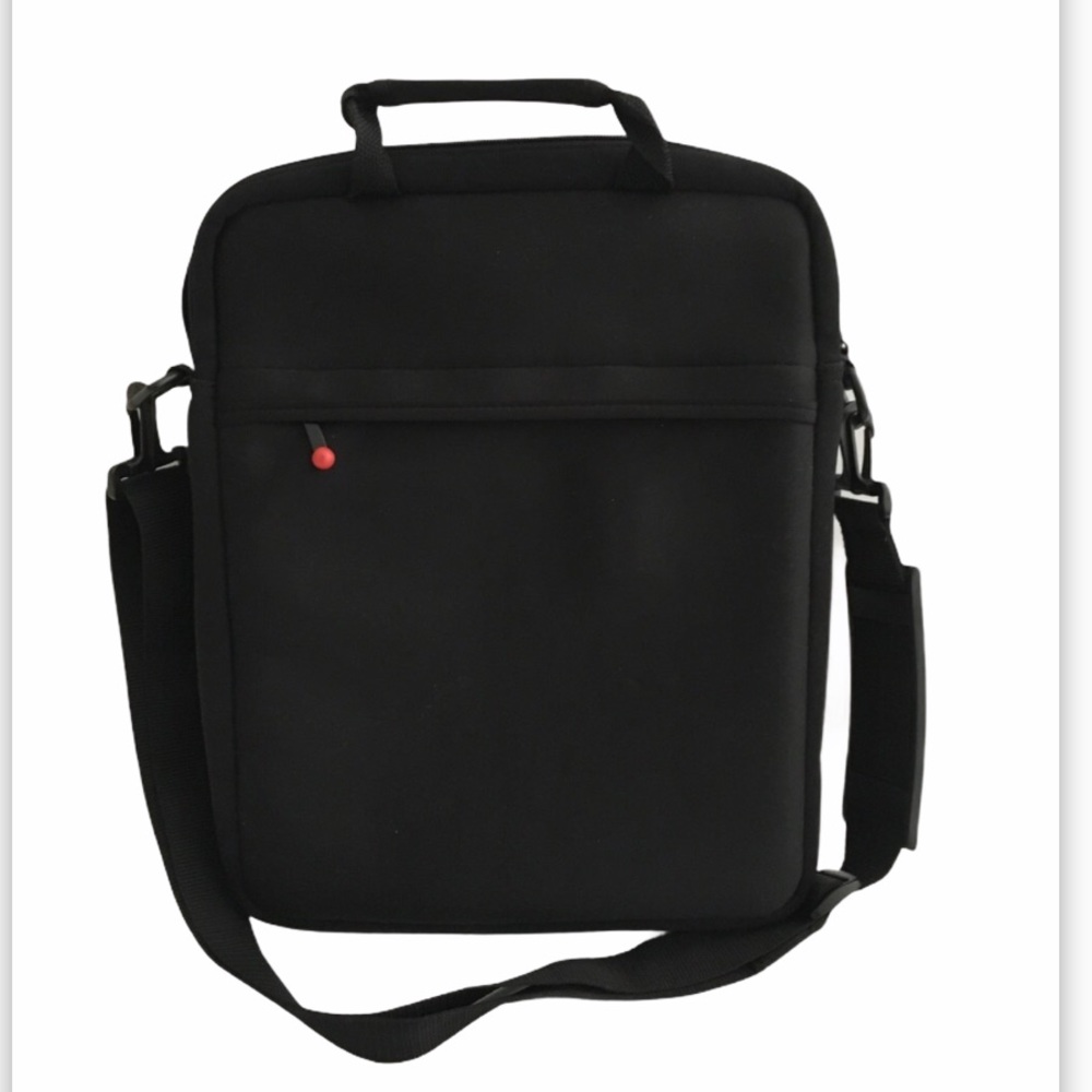 Travel Briefcase / Laptop Case. Black.